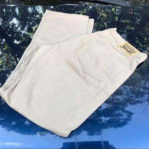 Levi’s 505 Tan Cream Jeans